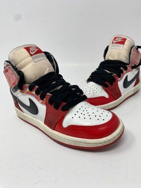 Nike Air Jordan 1 Retro OG High Spider-Man Across Spider Verse Shoes Kids 13.5C
